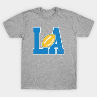 Big Bold Los Angeles Chargers Monogram T-Shirt